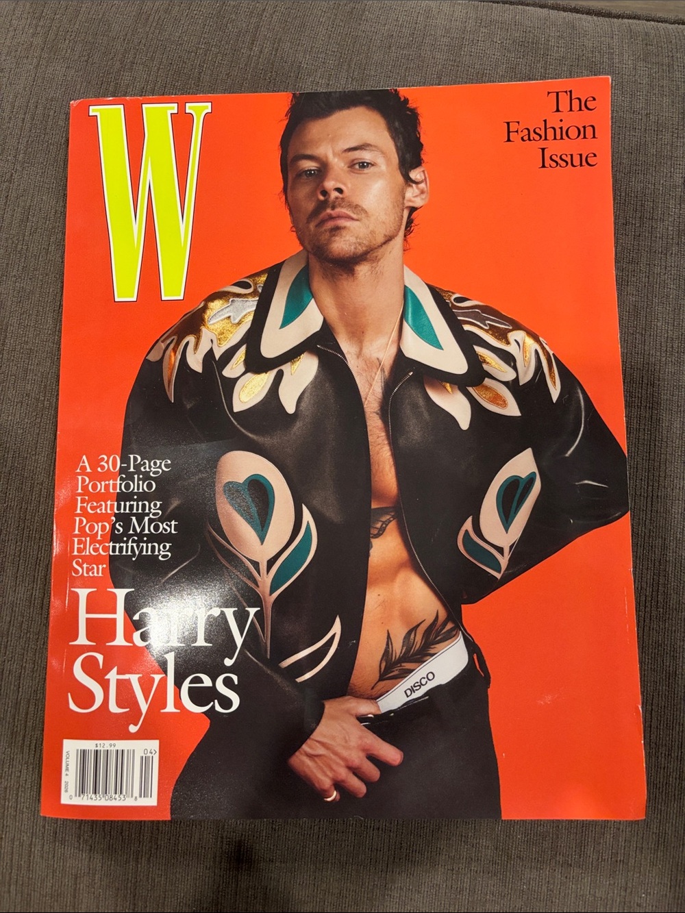 W Magazine - Harry Styles The Fashion Issue 2026   music magazines one direction